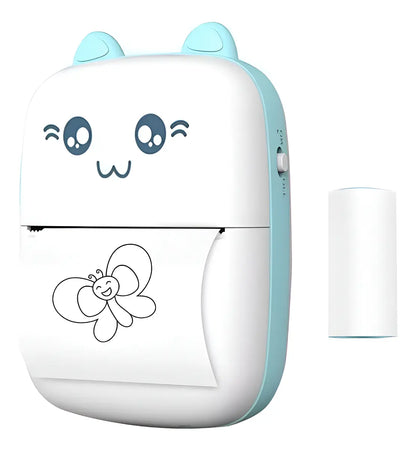 Mini Impresora Portátil Bluetooth Gato